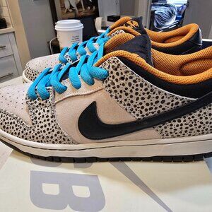 Nike SB Dunk Low Pro Electric Pack Phantom Black Monarch Size Mens 9 FZ1233 002